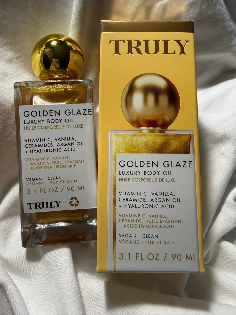 TRULY Golden Glaze Luxury Body Oil - New 90ml